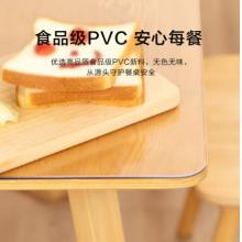 京東京造 桌墊	PVC 抗菌5.5加厚125.5厘米*38厘米透明圓角邊