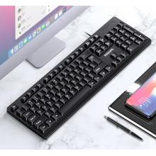 飛利浦(PHILIPS) SPK6234有線鍵盤 商務(wù)辦公鍵盤 筆記本電腦臺(tái)式機(jī)外接鍵盤 USB鍵盤 全尺寸 黑色