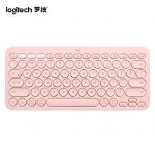 羅技（Logitech）K380 鍵盤 藍(lán)牙辦公鍵盤 女友 便攜超薄鍵盤 筆記本鍵盤 茱萸粉