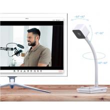 ?？低?電腦攝像頭直播1080P高清帶麥克風(fēng)揚聲器USB外接筆記本電腦臺式機網(wǎng)課家用視頻會議立式攝像機E22S