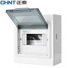 正泰（CHNT）NX30-6 配電箱家用強電箱空開箱裝斷路器強電布線箱 明裝式電表箱（箱體） 34*30cm