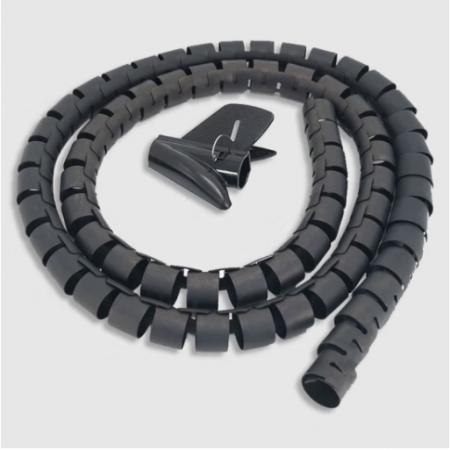 理線管 海斯迪克黑色20mm/10米
