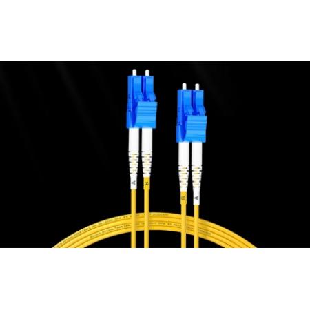博揚(yáng)（BOYANG）BY-2052S 電信級光纖跳線尾纖 2米LC-LC(UPC) 單模雙芯雙工Φ2.0跳纖光纖線