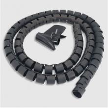 理線管 海斯迪克黑色10mm/10米