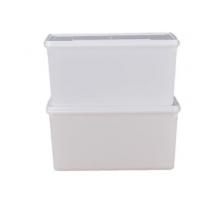 食品收納盒	20*30cm白色帶蓋meyao