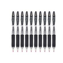簽字筆	斑馬牌JJ15 按動中性筆 10支