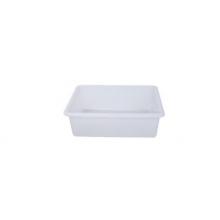 個(gè)個(gè)熊   白色塑料筐20*30cm