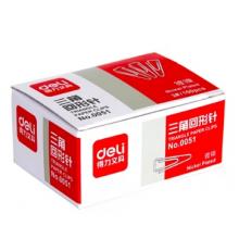 得力 3# 29mm金屬曲別針 100枚/盒 10盒裝 