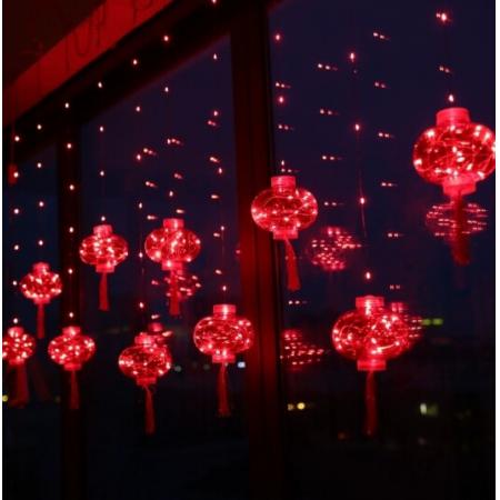 小紅燈籠串燈	宮薰	 10米