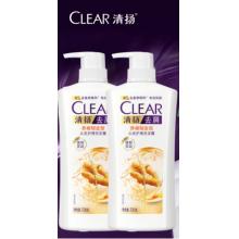 清揚（CLEAR）去屑頭皮護(hù)理洗發(fā)露養(yǎng)根韌發(fā)720g*2+100g*2 蓬松洗頭膏 生姜精粹