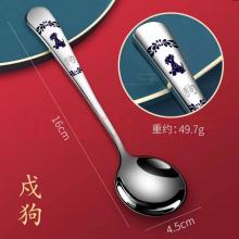 304不銹鋼勺子湯匙 創(chuàng)意調(diào)羹吃飯勺
