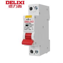 空氣開關(guān)	德力西	DZ47PLES-1P+N-C25-30mA 漏電保護(hù)器 單片單匹微型斷路器