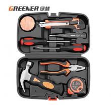 工具箱	綠林	9件套家用工具箱套裝