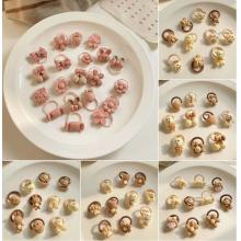 奶茶色卡通小熊橡皮筋發(fā)圈嬰兒皮筋小小號(hào)不傷發(fā)頭繩女童寶寶發(fā)飾（1?熱賣全系70件）