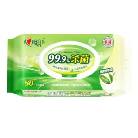 心相印濕巾 80抽  帶蓋抽取 