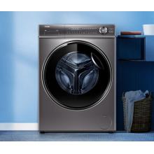 海爾（Haier）10KG全自動滾筒高端洗衣機(jī) 超薄直驅(qū)變頻精華洗省水省電 光等離子除菌洗衣機(jī) APP智控