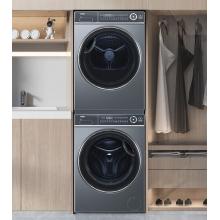 海爾（Haier）平嵌纖美376洗烘套裝 10Kg直驅(qū)精華洗滾筒洗衣機(jī)+變頻雙擎熱泵烘干機(jī) 養(yǎng)護(hù)空氣洗 家用洗烘套