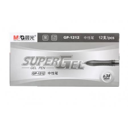 簽字筆	晨光	晨光GP1212A/0.38mm  黑色