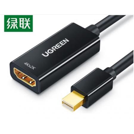 轉(zhuǎn)換器	綠聯(lián)MD112（MiniDP(公)轉(zhuǎn)HDMI(母)）黑色