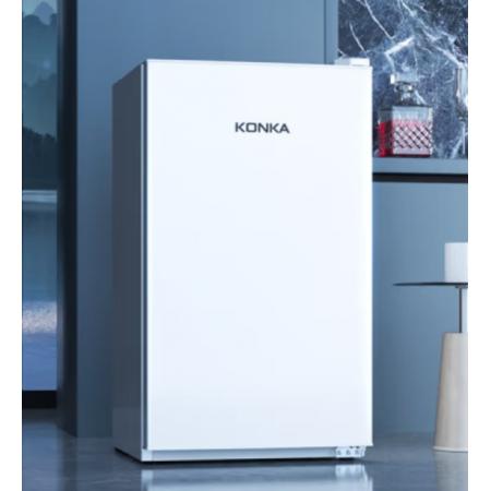 康佳100升小冰箱小型家用電冰箱單門冰箱 節(jié)能省電低音超薄 迷你宿舍租房BC-100GB1S