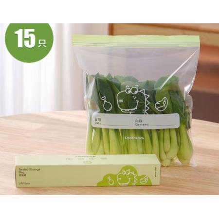 密封袋大號(hào) 樂扣15個(gè)/盒