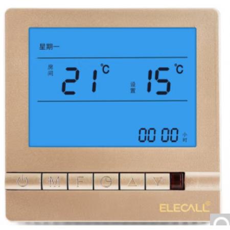 電地暖溫控開(kāi)關(guān)	伊萊科	25A，4500w暗裝