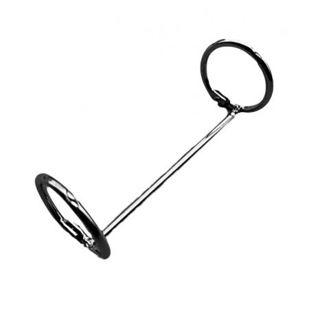 賬頁訂裝環(huán)	二連環(huán)內(nèi)徑32*83mm長間距80mm 