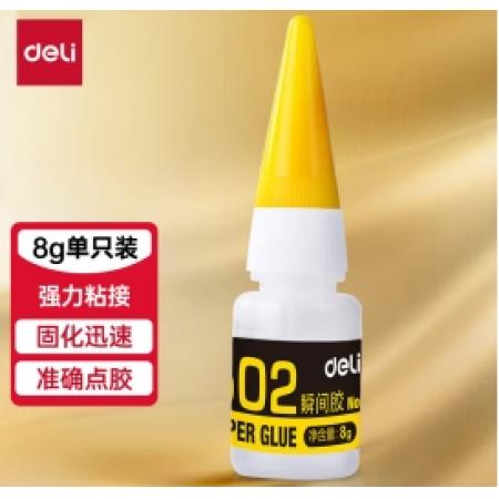 膠水	得力 7144 膠水 1個(gè)（502）