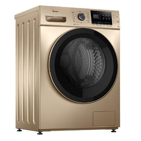 美的 (Midea)洗衣機(jī)全自動(dòng)滾筒洗衣機(jī) 10公斤kg 單洗 極速快洗 霧態(tài)噴淋 MG100-1451WDY-G21G