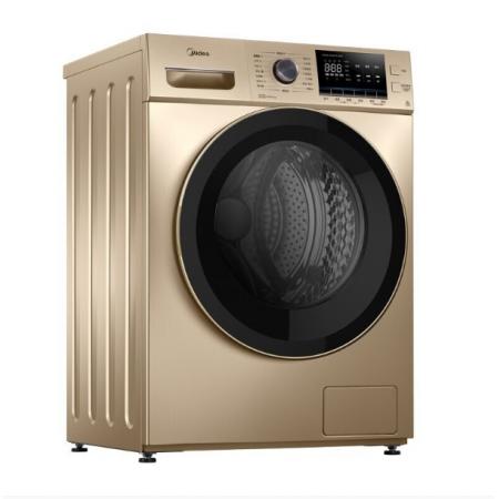 美的 (Midea)洗衣機全自動滾筒洗衣機 10公斤kg  MG100-1451WDY-G21G