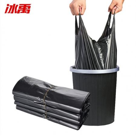 冰禹 小黑垃圾袋 45cm*50cm 100個(gè)裝