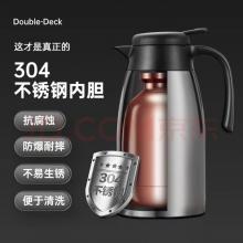 炊大皇保溫壺304不銹鋼家用大容量水壺茶壺防滑底暖水壺 2.2L