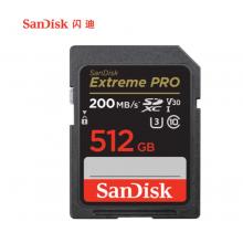 SD存儲卡閃迪 512G  U3 C10 4K
