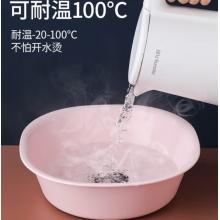 CHAHUA茶花洗臉盆34cm大號(hào)加厚抗菌洗腳盆洗衣盆