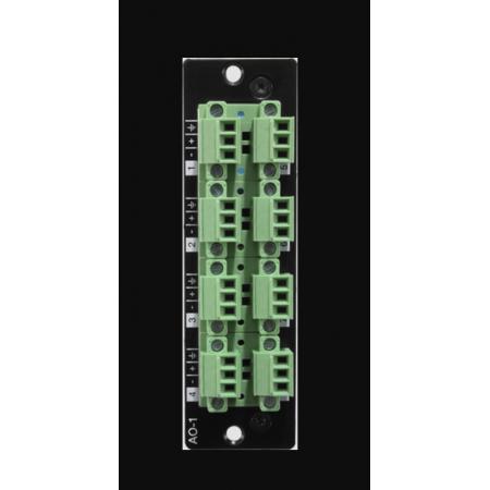 NetMax八通路模擬輸出模塊	EV      AO-1