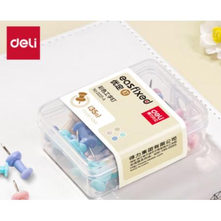 工字釘	   得力0021 彩色