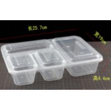 一次性餐盒	（長25.7*寬19*高4.4cm)*100個/箱1250ml