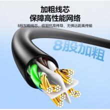 六類網線	山澤WD6100 千兆八芯10米