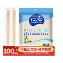 一次性筷子 優(yōu)奧 100雙/包