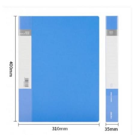 文件資料冊(cè)60頁 得力5005ES藍(lán)色