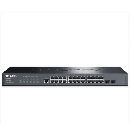 普聯(lián) TP-LINK 交換機 TL-SG3226 24口千兆二層網(wǎng)管核心交換機 2千兆光纖口 CLP 交換機