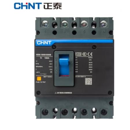  正泰三相塑殼斷路器	160A