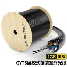 山澤（SAMZHE） 室外單模12芯光纜	GYTS-121000
