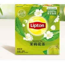 袋泡茶	立頓/茉莉花茶/200克/100包/盒一箱12盒