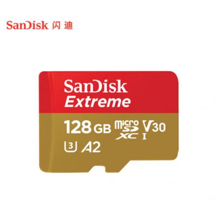 閃迪（SanDisk）128GB TF(MicroSD)內(nèi)存卡   運(yùn)動(dòng)相機(jī)無(wú)人機(jī) 監(jiān)控存儲(chǔ)卡 讀190MB/s