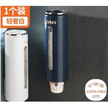 一次性杯子架紙杯架飲水機(jī)自動取杯器家用掛壁式放水杯的置物架子 優(yōu)雅白