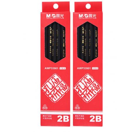 晨光（M&G） 2B原木鉛筆   12支裝