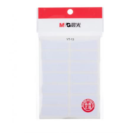 口取紙	晨光Yt-13  38*13mm無框自粘標(biāo)簽貼140枚