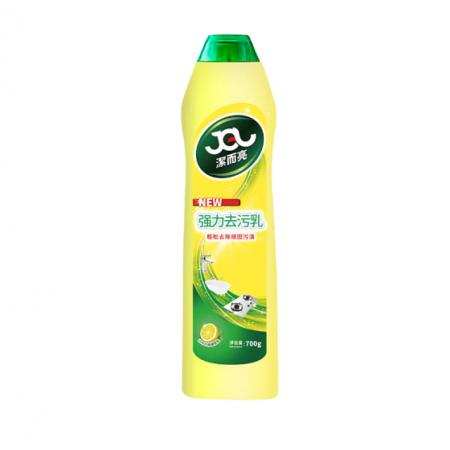 潔而亮強(qiáng)力去污乳清洗劑700G/瓶