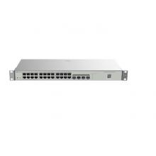 銳捷（Ruijie）二層網(wǎng)管24口千兆交換機(jī) RG-NBS3100-24GT4SFP 4個千兆光口 企業(yè)監(jiān)控工程高性能分流器